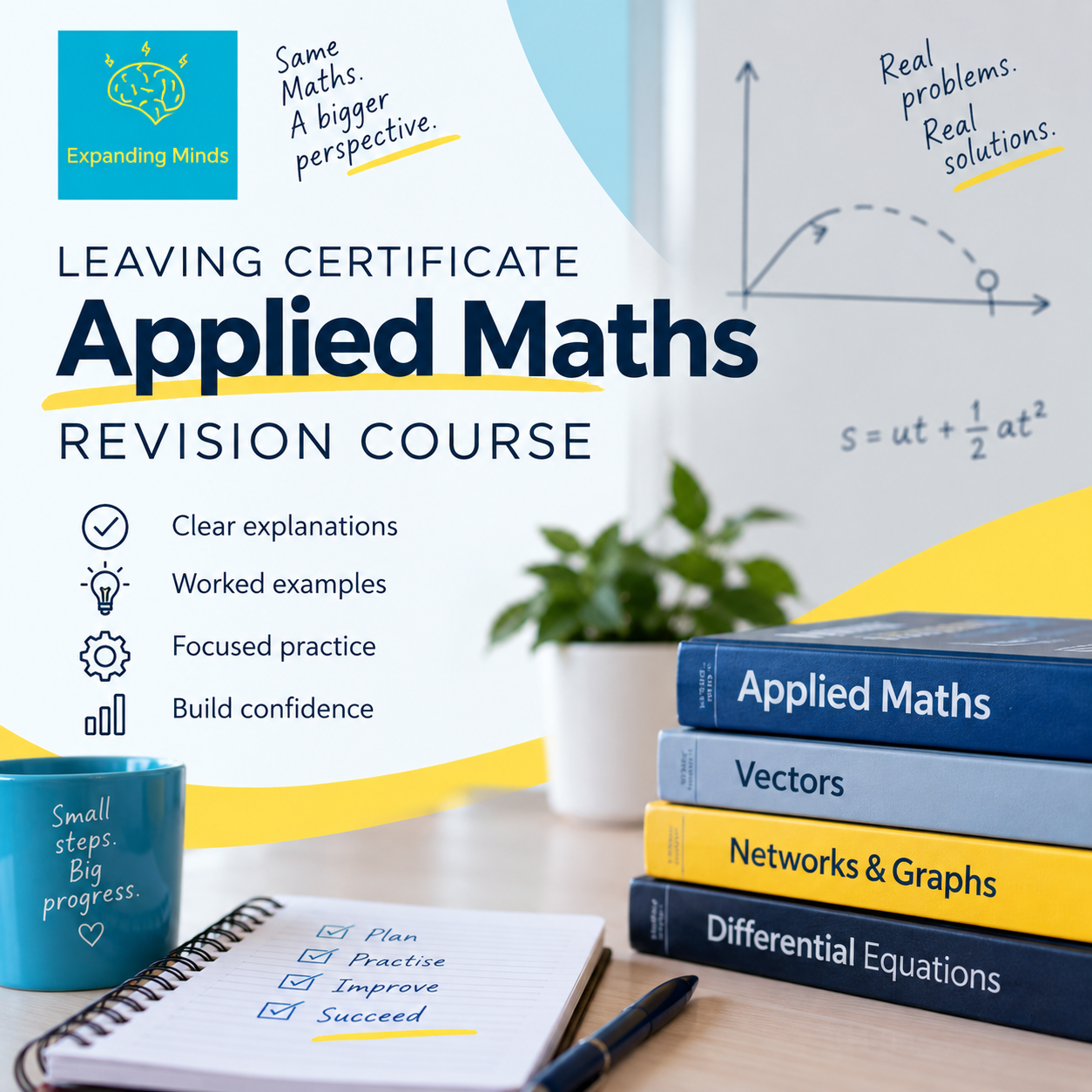 Leaving Certificate Higher Level Applied Maths Complete Revision Course